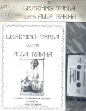 Learning Tabla with Alla Rakha-Book & Cassette