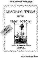 Learning Tabla with Alla Rakha-Book & Videotape